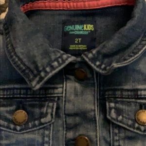 OshKosh B'gosh Jackets & Coats - 5 for $25. Oshkosh Denim Jacket-Toddler Girl 2T OshKosh B'gosh Jackets & Coats - 5 for $25. Oshkosh Denim Jacket-Toddler Girl 2T
